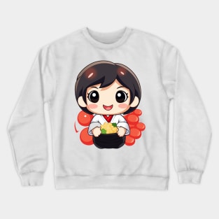 kawaii bento sushi T-Shirt cute  funny Crewneck Sweatshirt